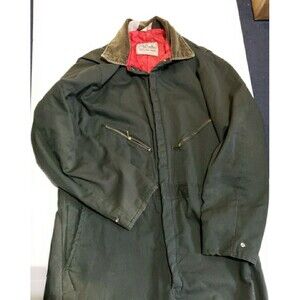 Vintage Walls Blizzard-Pruf Insulated Coveralls Navy Men's XL TALL 2486 USA MADE